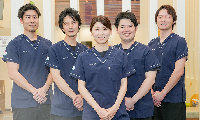 各診療分野の専門医が連携し、お口のお悩みに総合的に対応